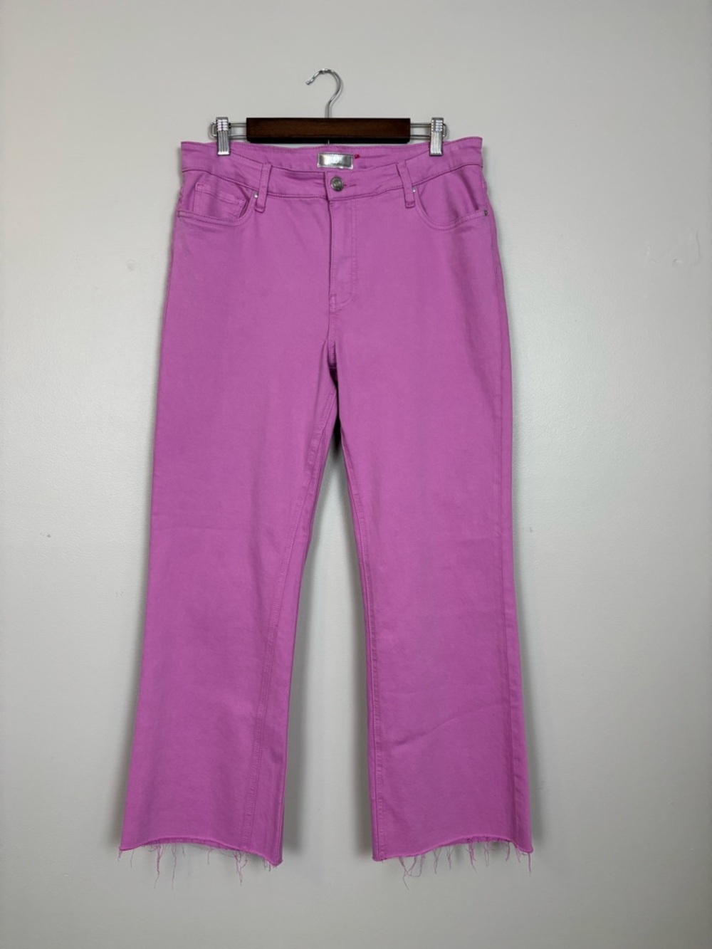 Kut From The Kloth Jeans Womens 12 Kelsey Fab Ab Ankle Flare High Rise Denim